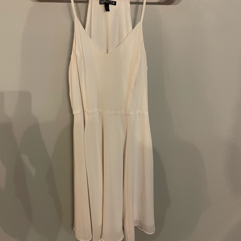 Express mini white dress